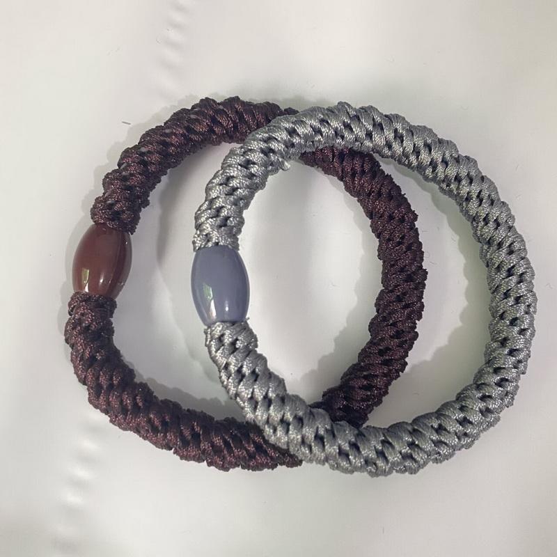 2 teile/satz Mode Knekki haar Elastiek Haar Krawatte Für Frauen elastische haar gummibänder mädchen haar seil dame haarbänder zubehör