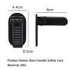 Protection Equipment Baby Safety Locks Plastic Self Adhesive Door Handle Locks No Hole Multipurpose Children Security Protector