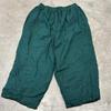 Johnature Women Vintage Winter Pants Solid Color Elastic Waist Bandage Female Warm Long Pants