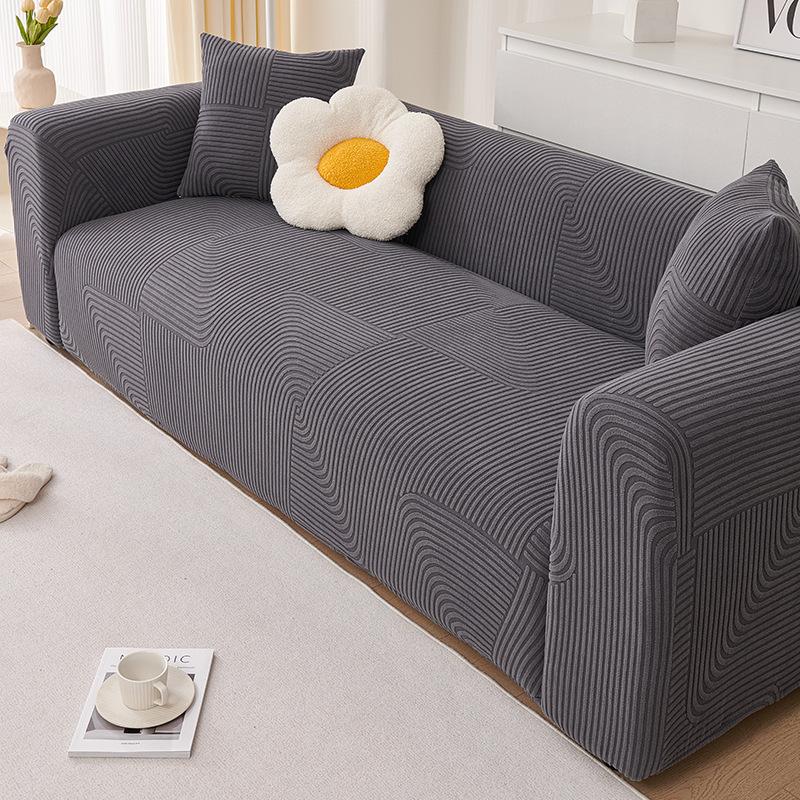 Elastic All-inclusive Sofa Cover for Lazy People To Prevent Cat Scratches New All-season All-in-one Sofa Cover