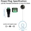 12V Power Connector 2.1mm X 5.5mm Plug Adapter DC Male Female Terminals  For CCTV Cameras 5050 3528 Single Color LED Strp