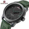 NAVIFORCE Popular Male Quartz Wristwatch Military Sports Shockproof Waterproof Leather Watch Men Fashion Casual Clock Relogio Masculino