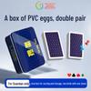 Wasserdichtes PVC Guandan Kartenspiel Doppeldeck Set