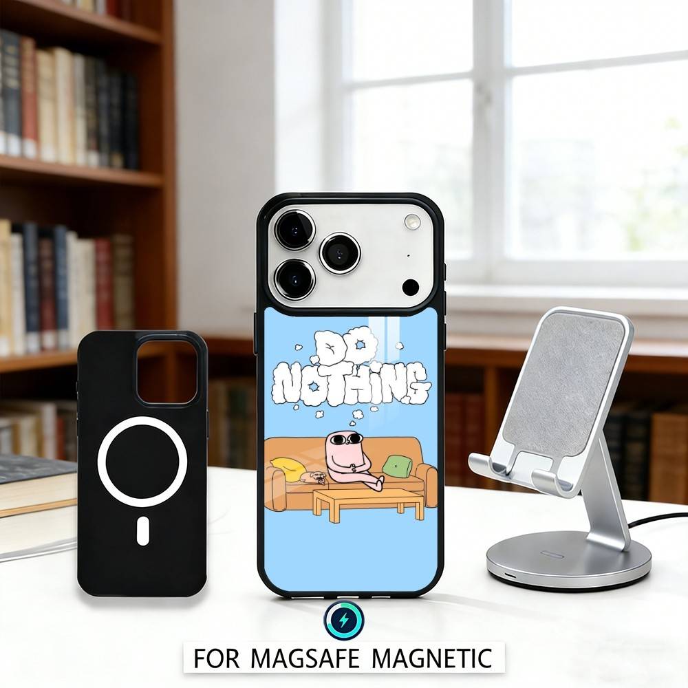Funny K-Ketnipz Phone Case Magnetic For iPhone17 16 15 14 13 12 Pro Max For Magsafe Wireless Charging Cover