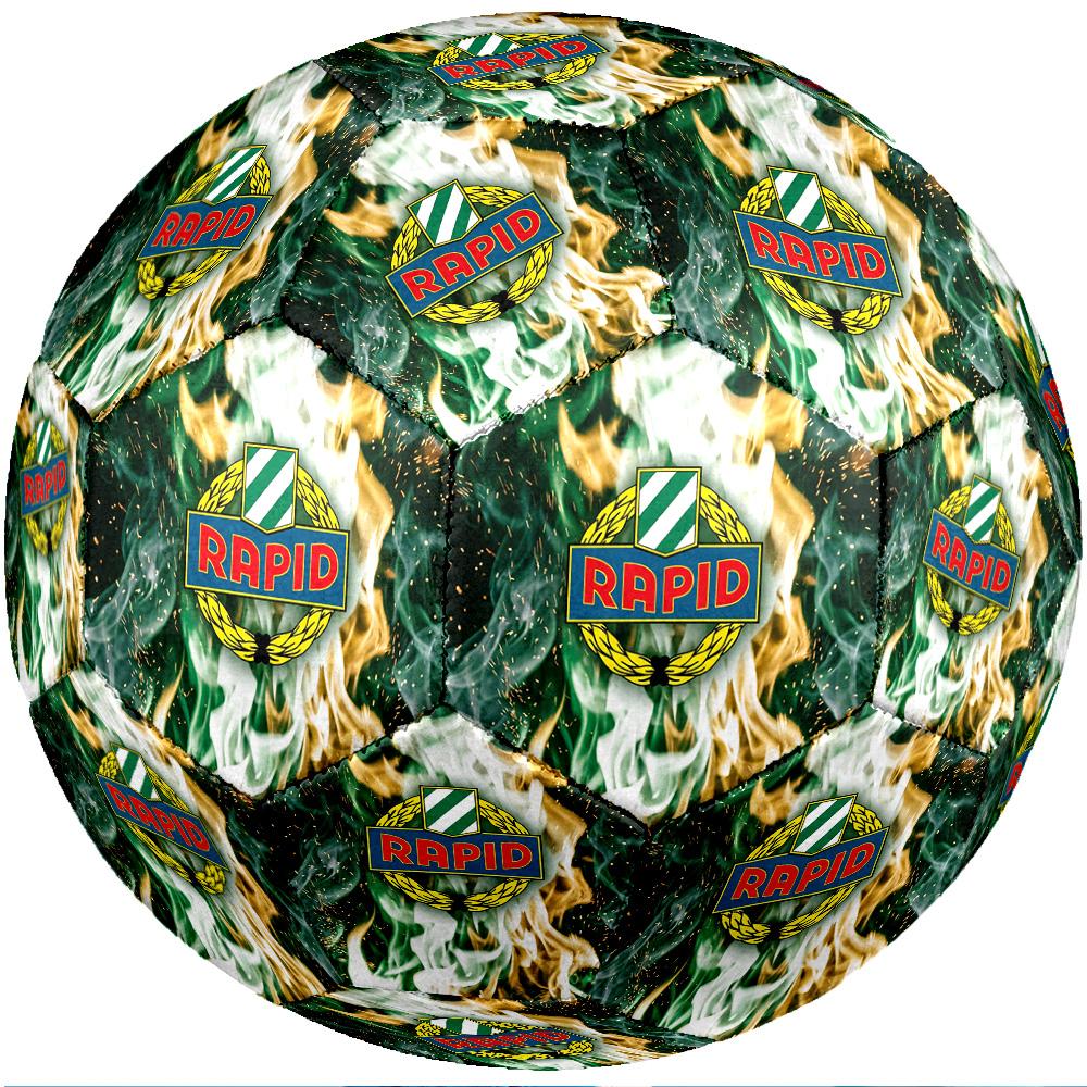 Rapid Wien FC Size 5 Standard Football Durable Training Match Soccer Ball for Adult Outdoor Sports