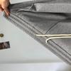 Dabimong Mochi Banding Stretch Fleece Wide Pants 3 Colors