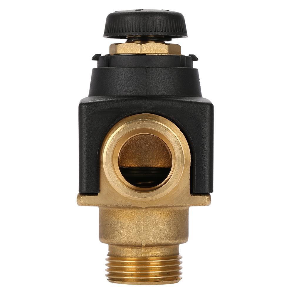 3-Wege-Thermostatmischventil aus Messing mit Außengewinde DN20 für Solarwarmwasserbereiter