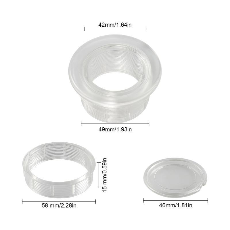 Umbrellas Hole Rings Plug and Caps Set Patio Table Hole Cover Insert for Outdoor