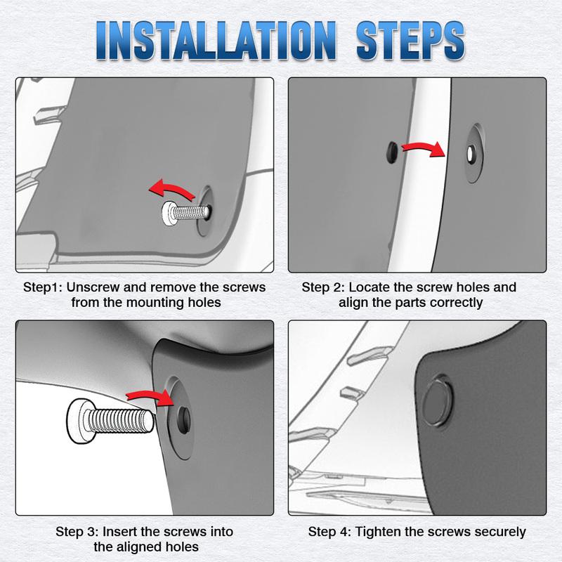 Car Splash Guards Fender for Mazda CX-5 CX 5 CX5 KF -2024 Front and Rear Mud Flaps