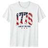 1776 Land Of The Free American History Patriotism Mens Womens Graphic Tee