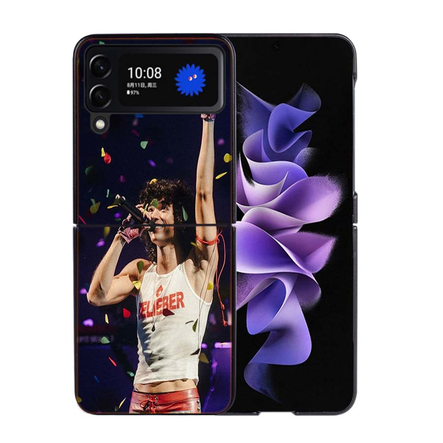 Conan Gray Found Heaven Phone Case For Samsung Z Flip 7 6 5G Galaxy Z Flip4 Z Flip5 Z Flip3 Coque Black Hard PC Shell Protective