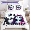 3pcs Jack4 Cover Set - Personalized Name, HD Printed Bedding with 1 Cover and 2 Pillowcases - Perfect for Home Decor, Easy Care