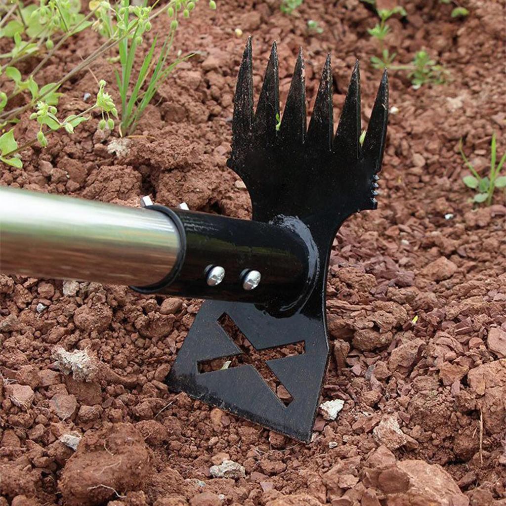 Narzędzie do pielenia Ogrodowe narzędzie do wyrywania chwastów Dwustronne Odporne na rdzę Dziurkacz Ergonomiczny design Do pielenia trawy w ogrodzie, na podwórku, w gospodarstwie