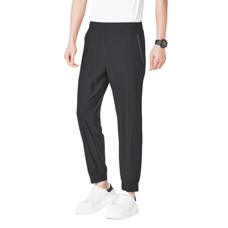 Men s Quick-Drying Breathable Jogging Pants with Elastic Cuffs 8XL