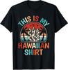 This Is My Hawaiian Tropical Surfing Palm Tree Shirt Unisex T-Shirt
