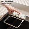 1pc Kitchen Sink Filter Drainage Rack With 50pcs Fiter Mesh Foldable Trash Strainer Holder Garbage Net Shelf For Sink Accessory