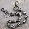 Men's Motorcyle KeyChain Jean Biker Wallet Belts Chain Skull Charm Gothic Rock Skull Pants Trousers Waist Key Men's  BL48