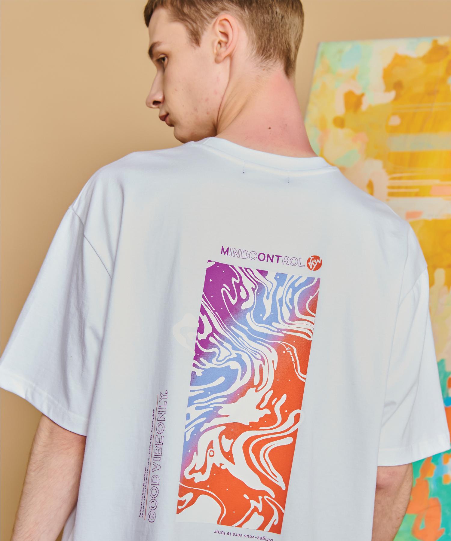 If You Want Vibe Flow T-Shirt White White/M