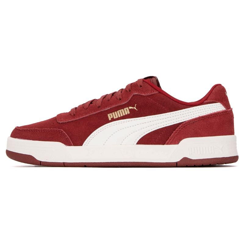 Puma Caracal Sd Low Top Sneakers Unisex Sneakers White Red 370304-25