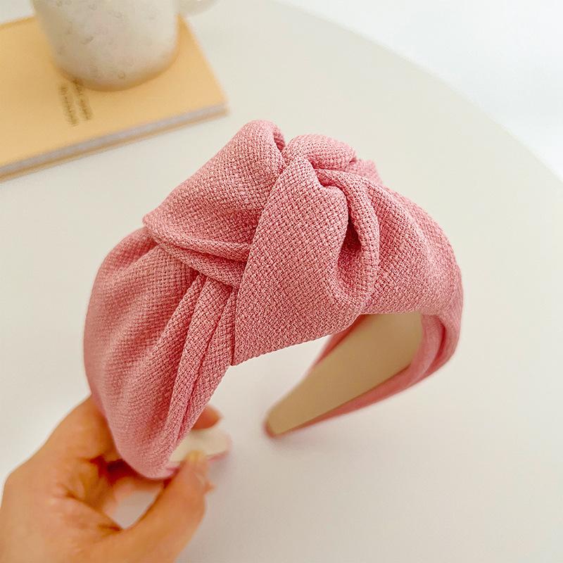Women Girls Autumn Big  Knot Hairband Headband Adult Hair Accessories Hair Jewley
