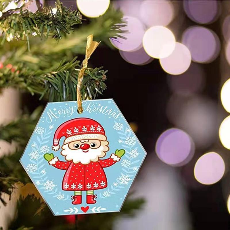 200Pcs Acrylic Clear Keychain Pendant Circle Heart Square Rectangle Hexagon Shape Keychain Blank for DIY Craft Project