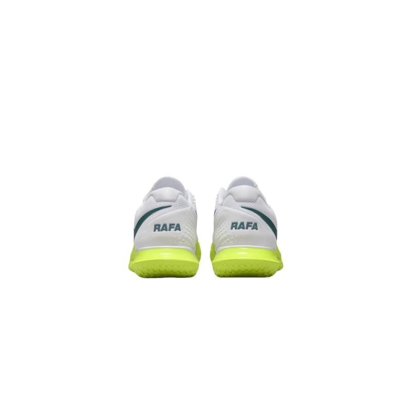Nike Court Zoom Vapor Cage 4 Rafa White Volt Geode Teal Men Sneakers DD1579-107