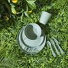 Set Of 12 Picnic Cutlery For 4 People In A Container