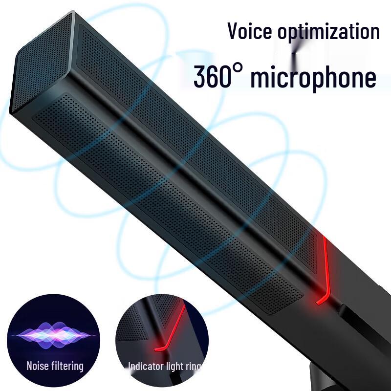 SANSUI K40B Wireless 1-to-4 Conference Microphone System CN plug (adapter included)