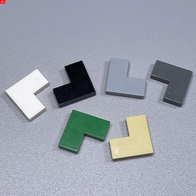10pcs/lot MOC Bricks Corner Tile 2x2 14719 Educational Building Blocks House Floor Scene Dolls DIY Toys Children Gifts
