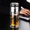 High Borosilicate Glass Tea Water Bottle Double Layer Infuser Tumbler with Tea Filter Drinkware Tea Cup for Brewing Storing Tea