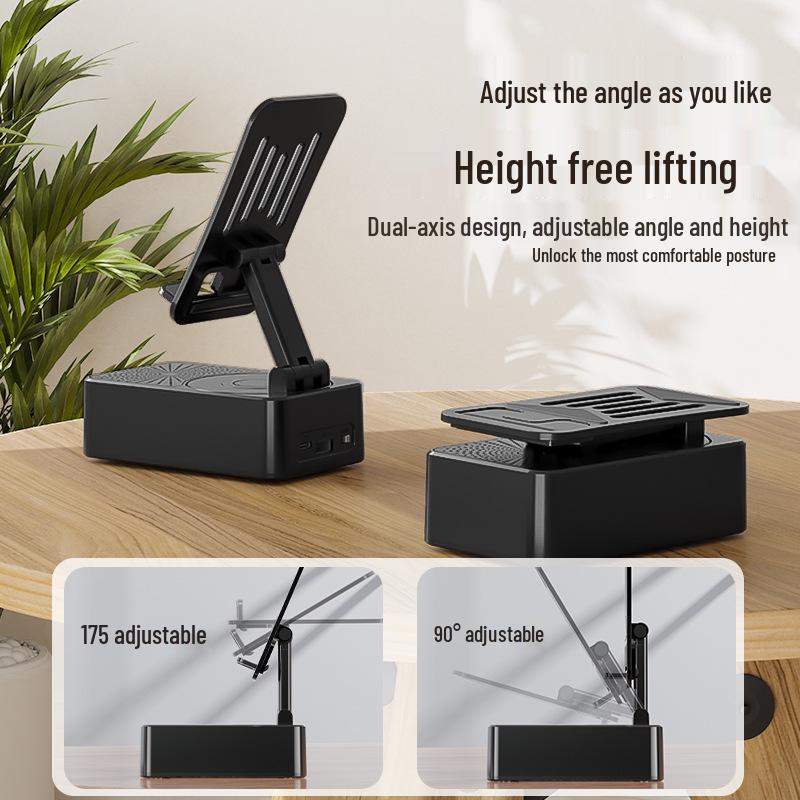 Multifunctional Smart Bluetooth Speaker and Charging Stand for Mobile Phones