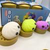 New Colorful Simulated Dumpling Squishy Enhance Happiness Rebound Squeeze Reliever Toy Relaxing Relieve Anxiety Antistress Gifts