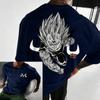 Summer Plus Size Dragon Ball Anime Printed Men and Women Tshirt Casual Parent Child Tops Harajuku Style Street Fashion Y2K