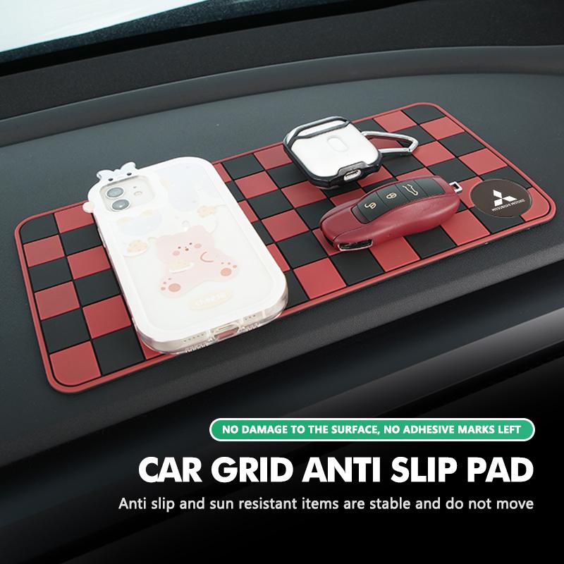 Car Sticky Anti-slip Mat Dashboard Pad Heat Resistant Non-Slip Mat Accessories For Mitsubishi Outlander Lancer Cross Colt SL8
