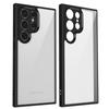 Transparent Soft Frame Hard PC Armor Phone Case For Samsung Galaxy S25 S24 Ultra S23 S22 Plus S20 S21 FE Camera Protection Cover