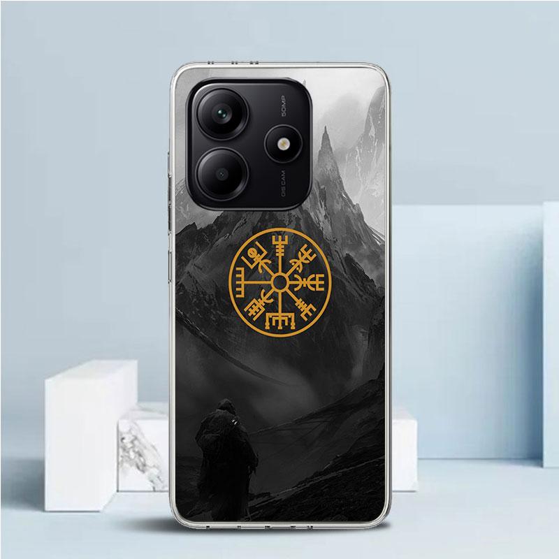 

N-Nordic N-Norse Soft Cover for Xiaomi Redmi Note 15 14 13 12 Pro Plus Phone Case 14S 11S 11T 11E 10S 10 4G Pattern Shell Redmi Redmi Note 11S 4G