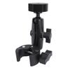 Rv Ladder Mount for Mini ABS Aluminum Alloy Multifunction Adjustable Clamp Mount for Pole RV Trailer Yacht Black