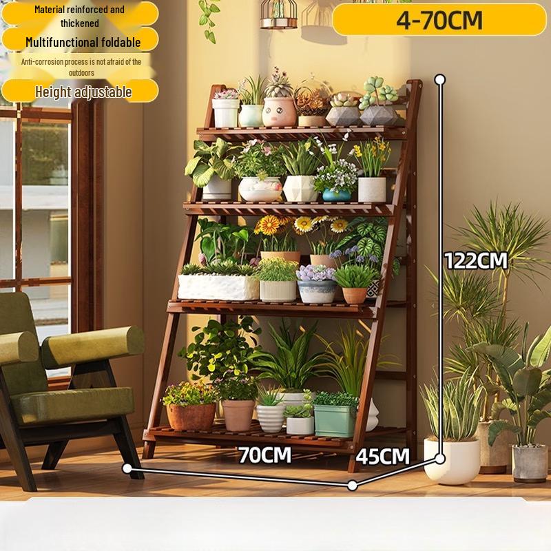 

Folding Multilayer Flower Stand