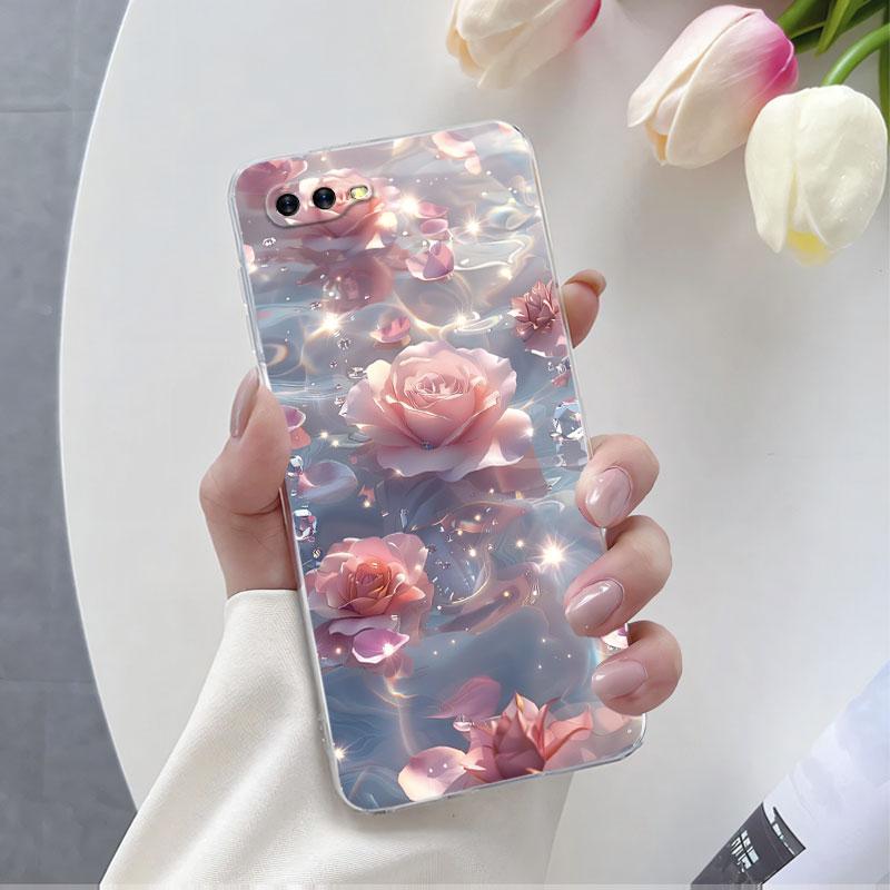 

For Oppo RX17 Neo F25 AX7 Pro R15X Case Luxury Phone Case For Oppo K12 5G F3 K1 Butterfly Clear Soft Silicone Protective Cover OPPO K12 5G