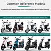 Durable Motorcycle Seat Cover Flexible Universal Saddle Cover  Rain Protection