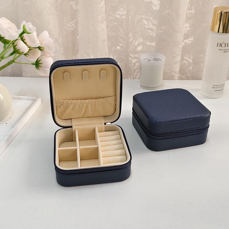 Compacte Sieraden Reisetui: Mini Opbergdoos voor Oorbellen, Kettingen, Ringen