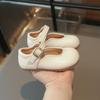Solid Color Simple Children's Round-Toe Flats | Shallow-Mouth Soft-Sole Shoes for Toddlers & Young Girls Elegant Youth Shoes