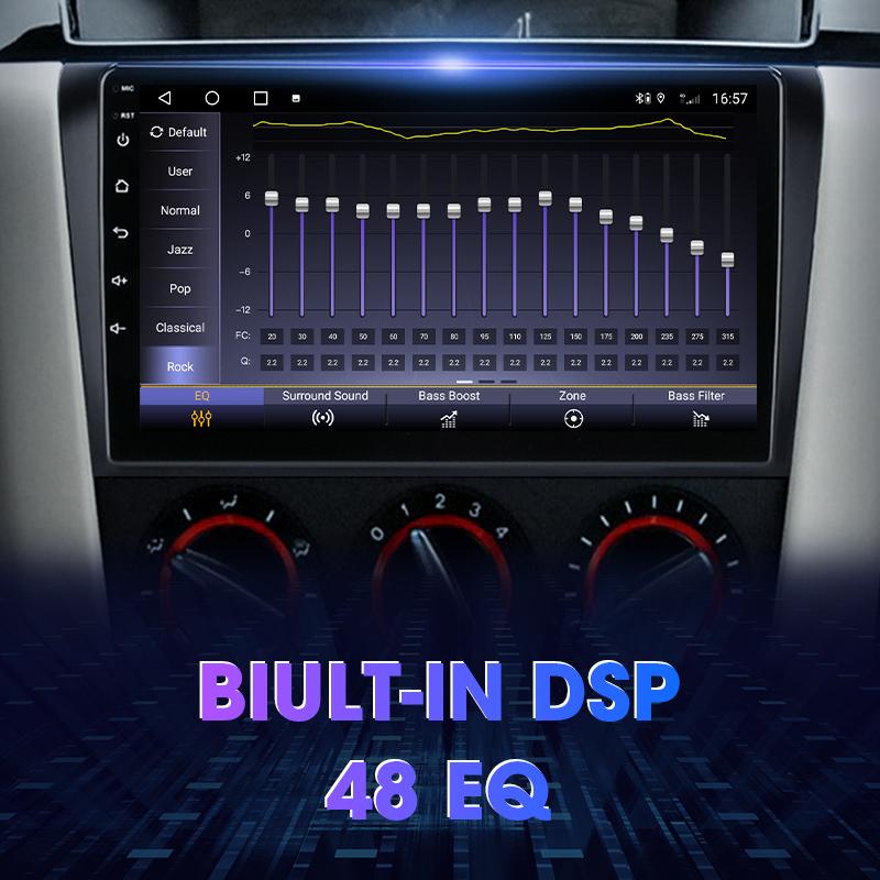 For Mazda 3 2003 2004-2009 2 Din Android 12 Car Radio GPS Navigation 4G WIFI Carplay Auto Intelligent Systems Smart Autoradio