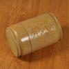 Practical Carved Bamboo Tea Storage Box Sealed Lid Dustproof Tea Canister Moisture-proof Handmade Spice Jar Craft