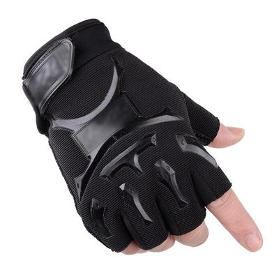 Herbstliche taktische Halbfingerhandschuhe für Herren für Outdoor-Sportarten und Radfahren
