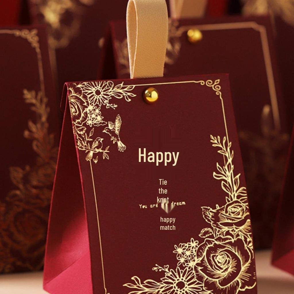 Large Chinese Style Candy Box for Weddings 2025