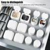 Mini Anti-Slip Pop-up Lid Q-Tip Dispenser Living Room Case Cotton Swab Holder with Lid Toothpick Storage Box For Toothpicks