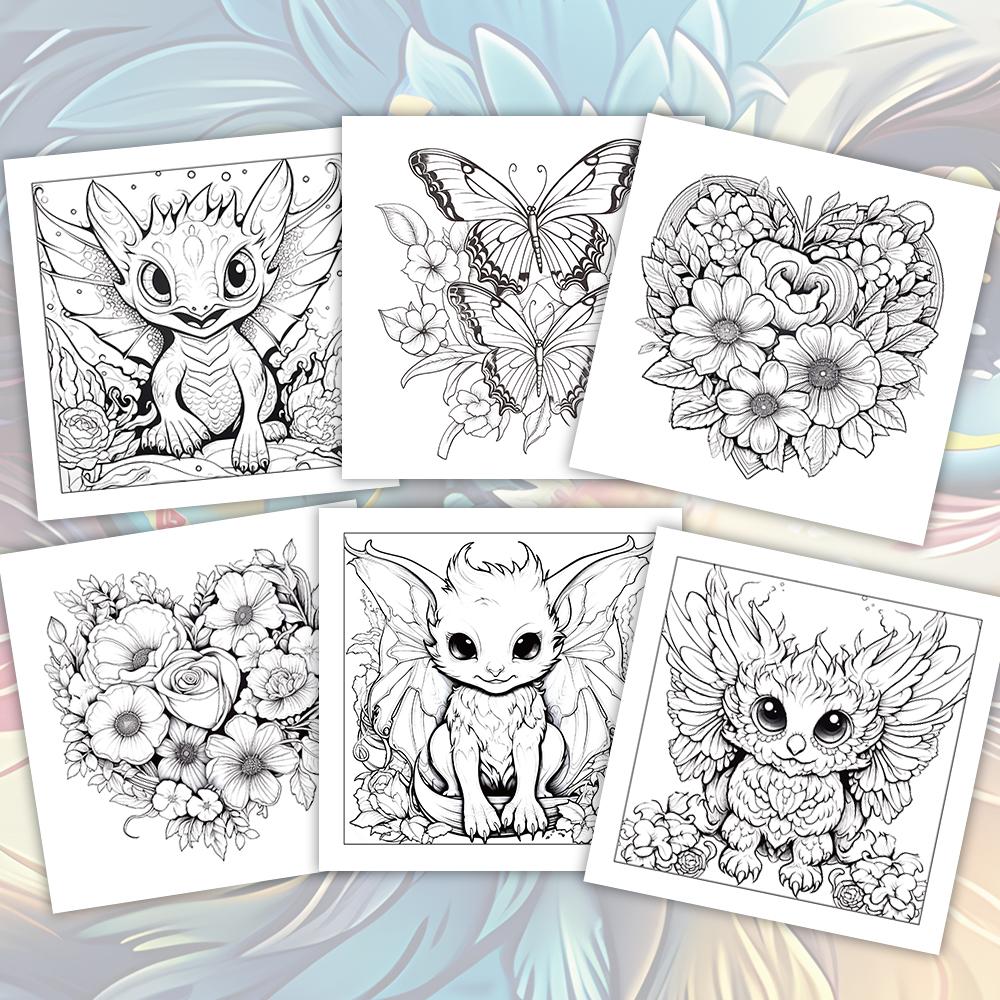 1pc, Teen Girls Coloring Book - Teen Coloring Book - 30 Sheets, 8.3x 8.3in, For Adult Stress Relief, Christmas, Halloween Gifts