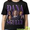 DANA SCULLY SHIRT, Dana Scully Vintage T-Shirt, Gillian Leigh Anderson Retro 90s Bootleg Homage Merch, The X-Files Tribute Rap Tee Fans Gift