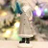 Christmas Figurine Figure Decors Resin Santa Clauses Statue Christmas Decorative Figurine Table Centerpieces for Holiday